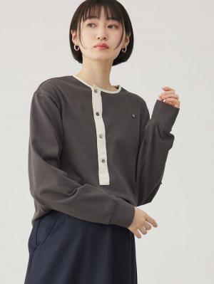 前開きプルオーバー マタニティ・産後【出産後も長く使える】